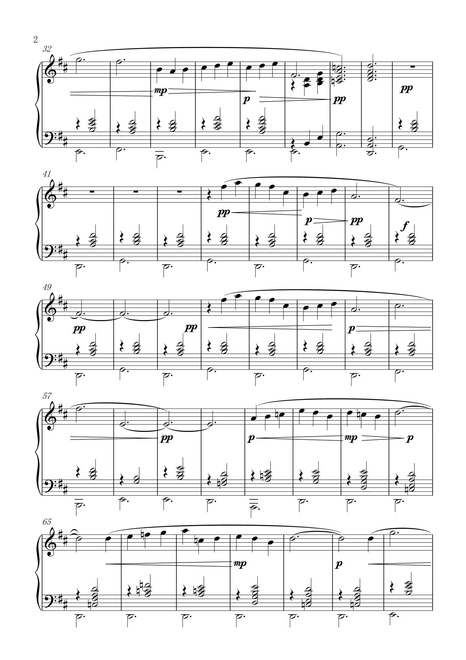 恰空舞曲 Chaconne BWV 1004钢琴谱-老齐-虫虫钢琴